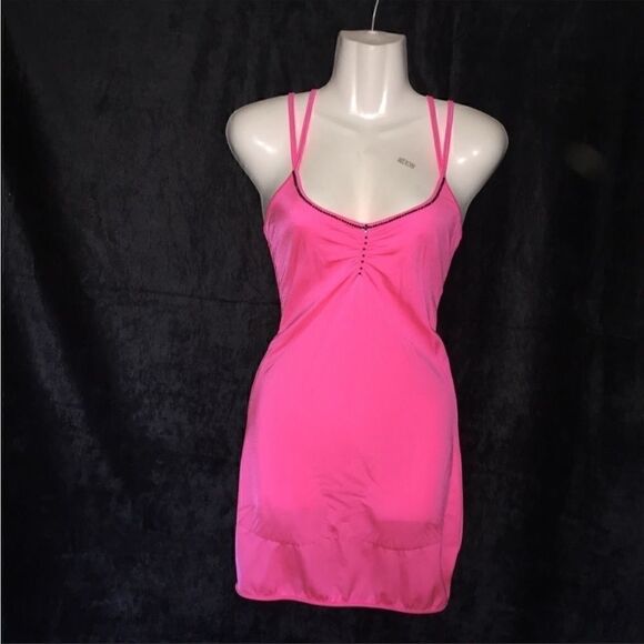 Bedazzled Hot Pink short dress - Picture 1 of 5